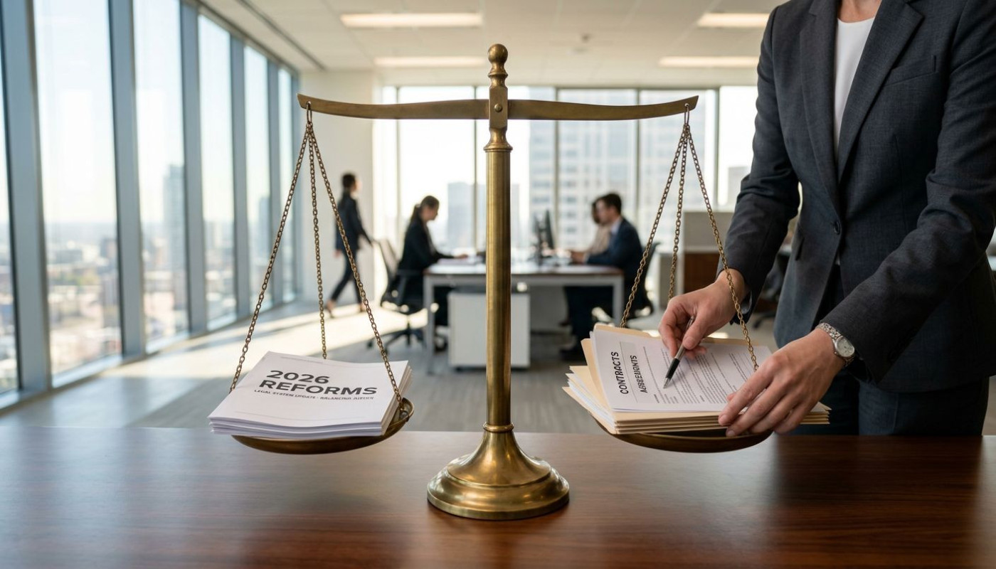 Impact des réformes juridiques 2026 sur les contrats commerciaux